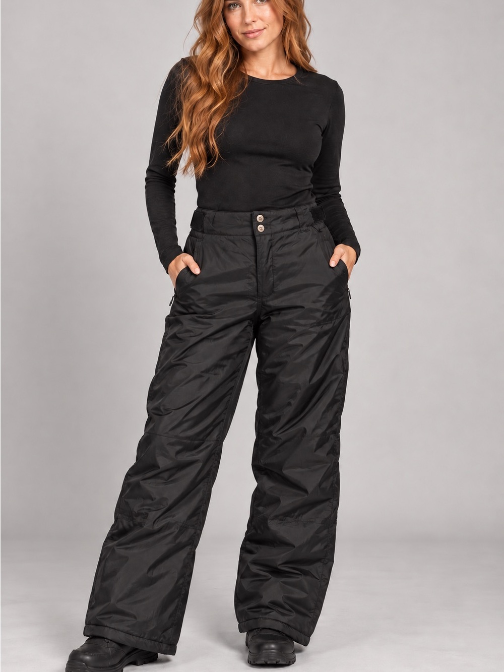 Urban Rags Women’s Black Snow Pants Size L Ski Snowboard Winter